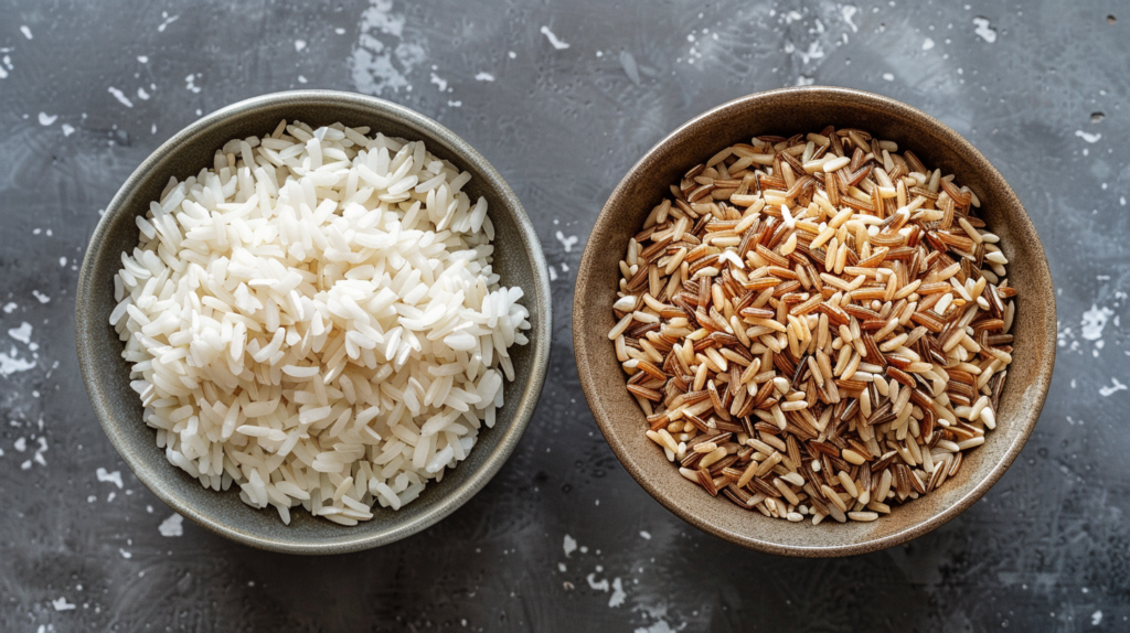 Witte rijst vs bruine rijst